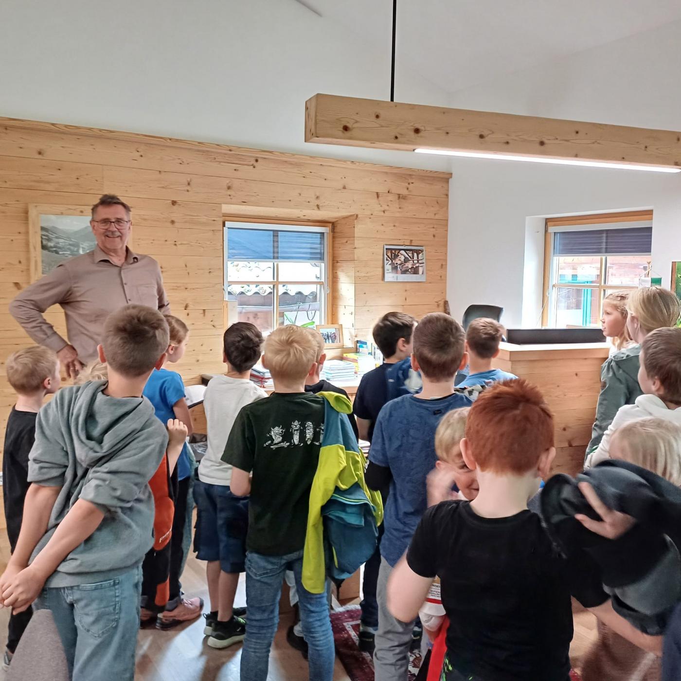 Besuch im Gemeindeamt