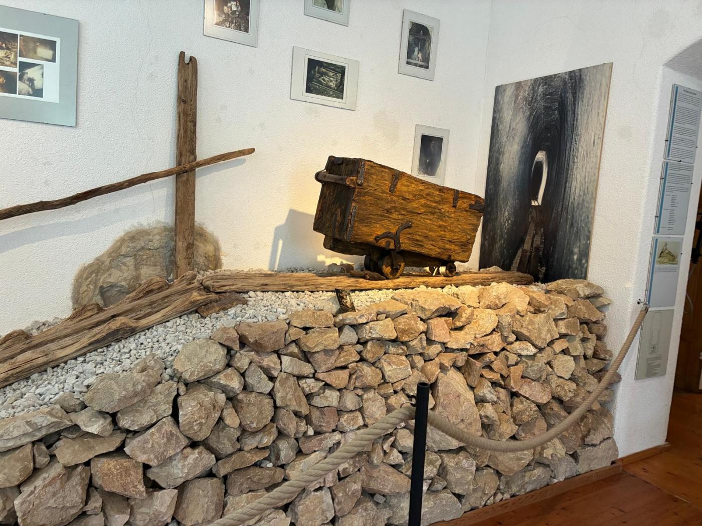 gerda Mittner-Dreossi Besuch im Bergbaumuseum