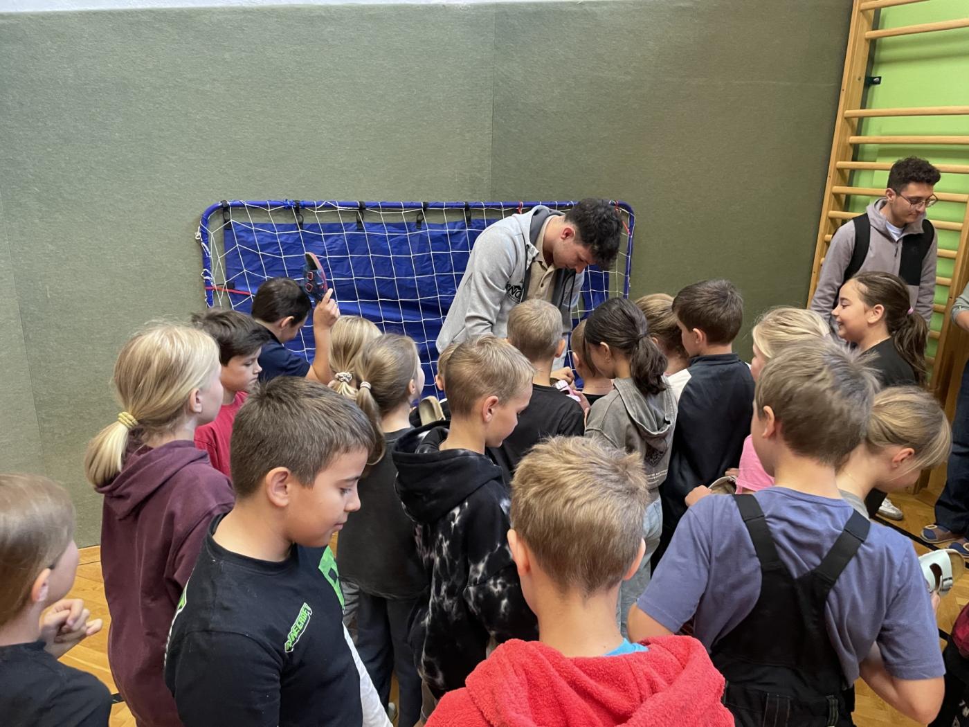Fußballstars zu Gast