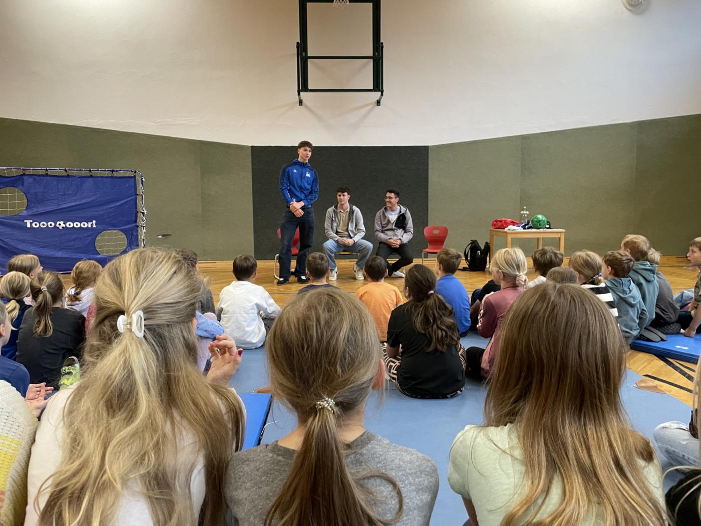 Fußballstars zu Gast