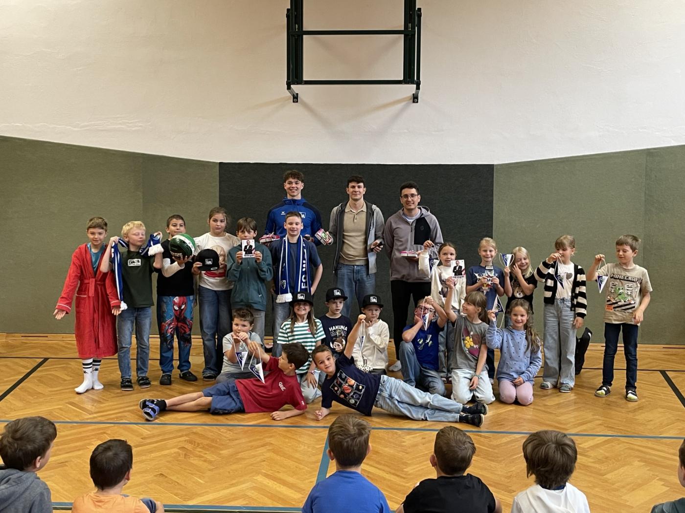 Fußballstars zu Gast
