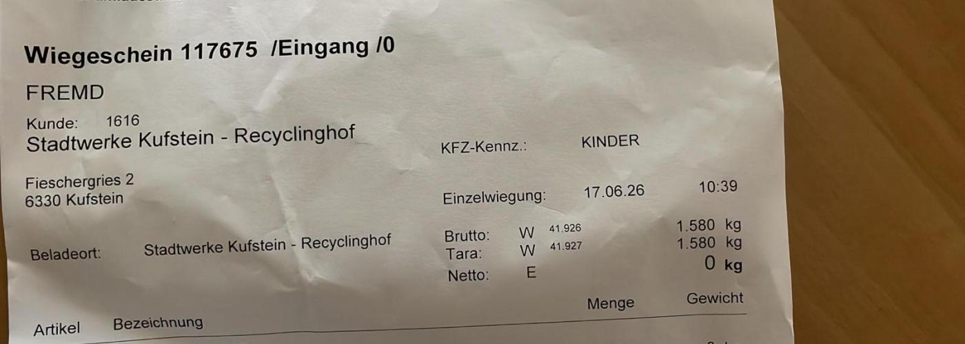 Recyclinghof Kufstein